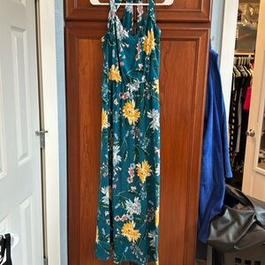 Nine Britton floral maxi dress- small